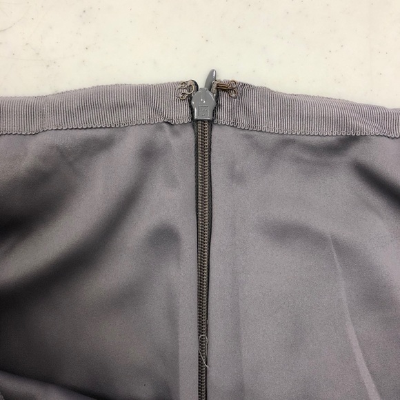 Fully Lined Flowing Pleated Skirt Knee Floral Liz - Picture 2 of 6